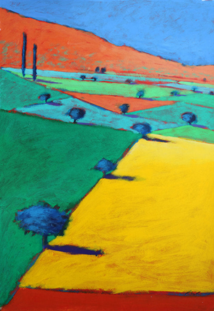 Detail of Castlemorton III, 2015 by Paul Powis