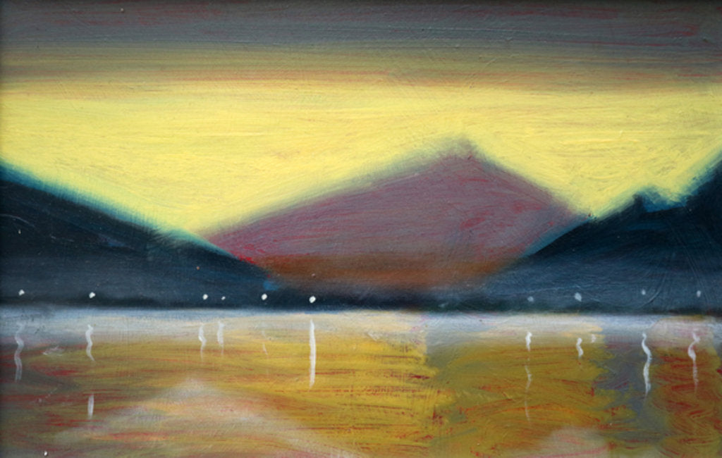 Detail of Nocturne Lake II, 2010 by Paul Powis