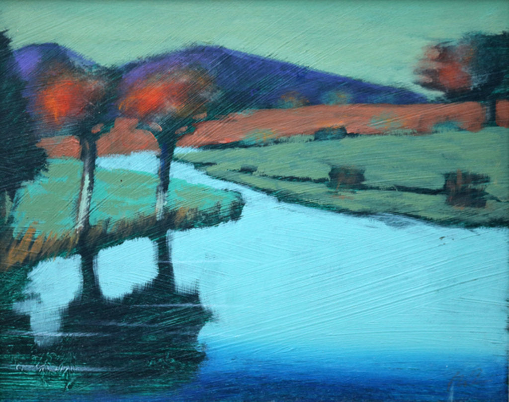 Detail of Golden Valley, 2010 by Paul Powis