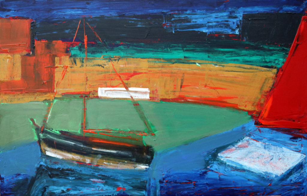 Detail of Abstract Boats, 2010 by Paul Powis