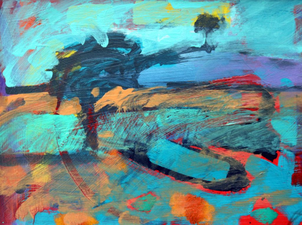 Detail of Crookbarrow Hill II, 2012 by Paul Powis