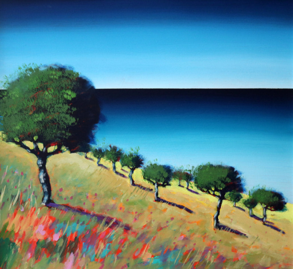 Detail of The Bay II, 2014 by Paul Powis