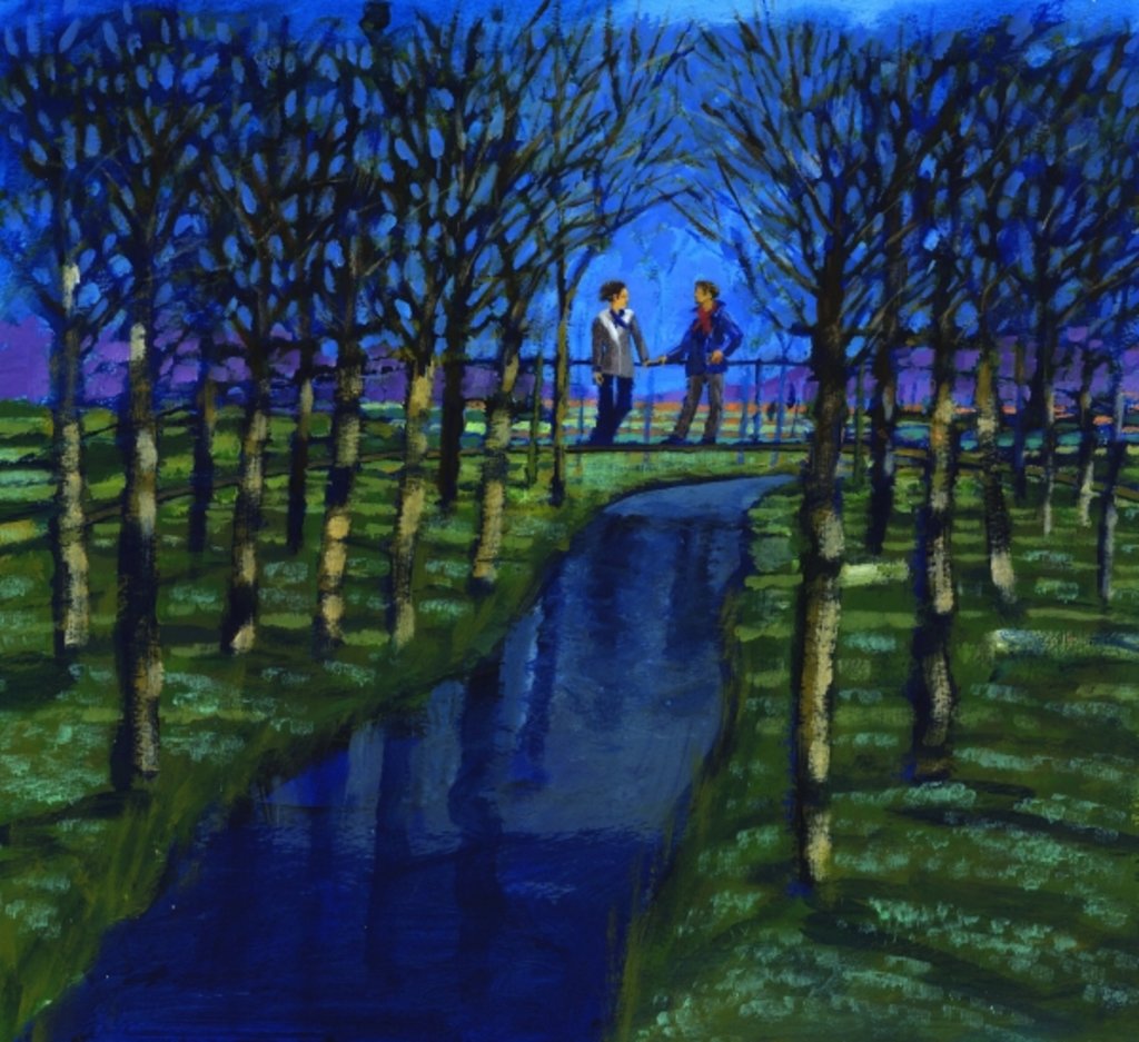 Detail of Romantic encounter, 2008 by Paul Powis