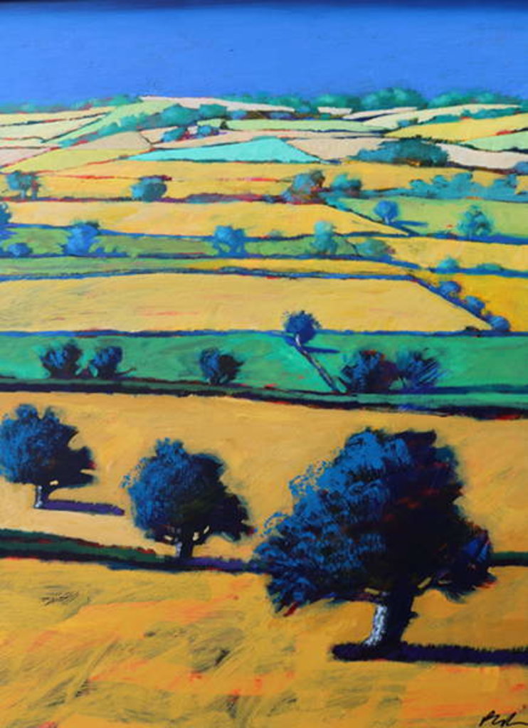 Detail of White Cross close up by Paul Powis