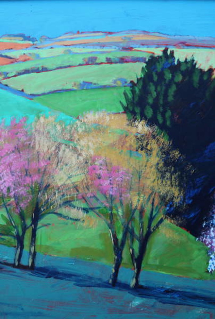 Detail of Teme Valley blossom close up 2 by Paul Powis