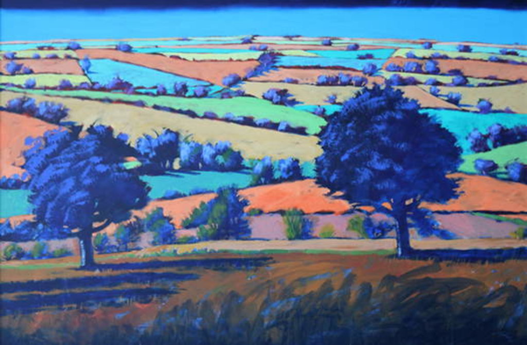 Detail of Teme Valley autumn by Paul Powis