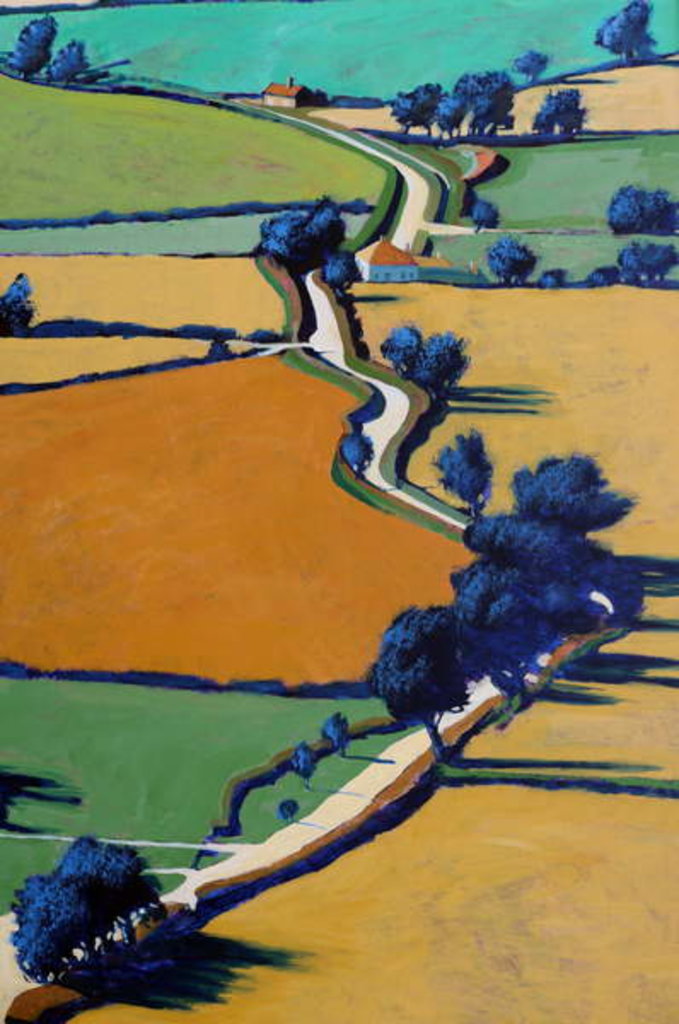 Detail of Country Lane by Paul Powis