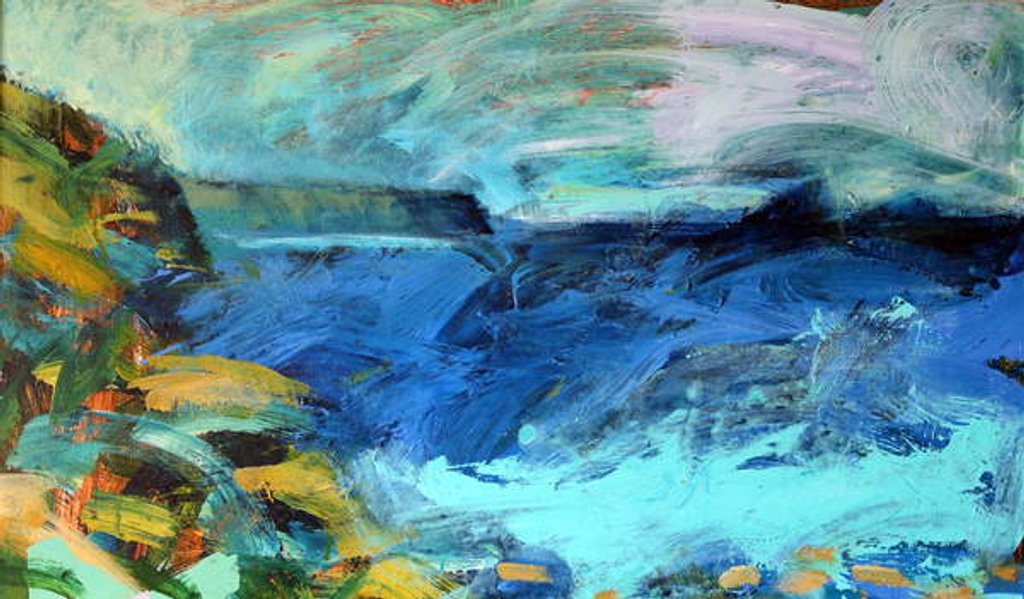 Detail of Cape Cornwall, 2019 by Paul Powis