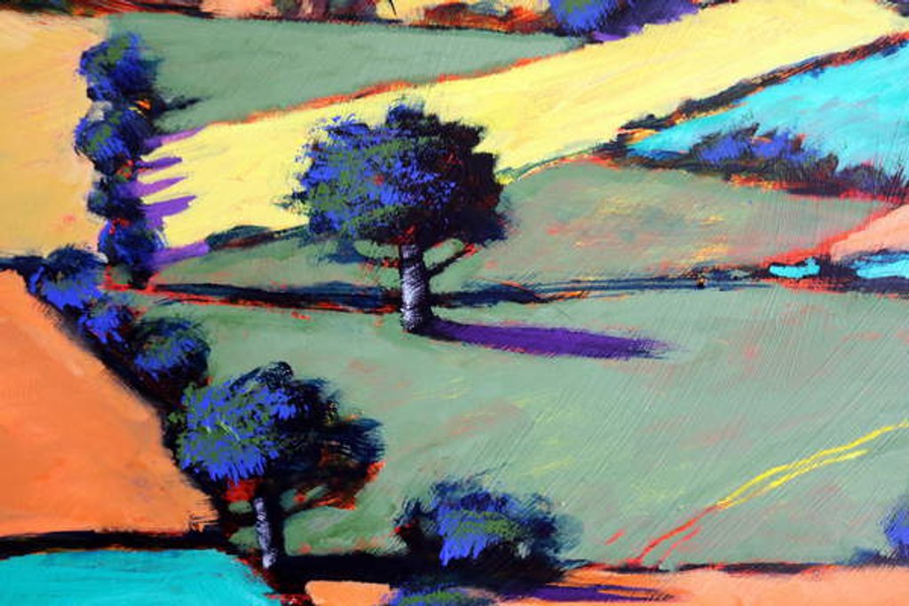 Detail of Burcome close up 2, 2019 by Paul Powis