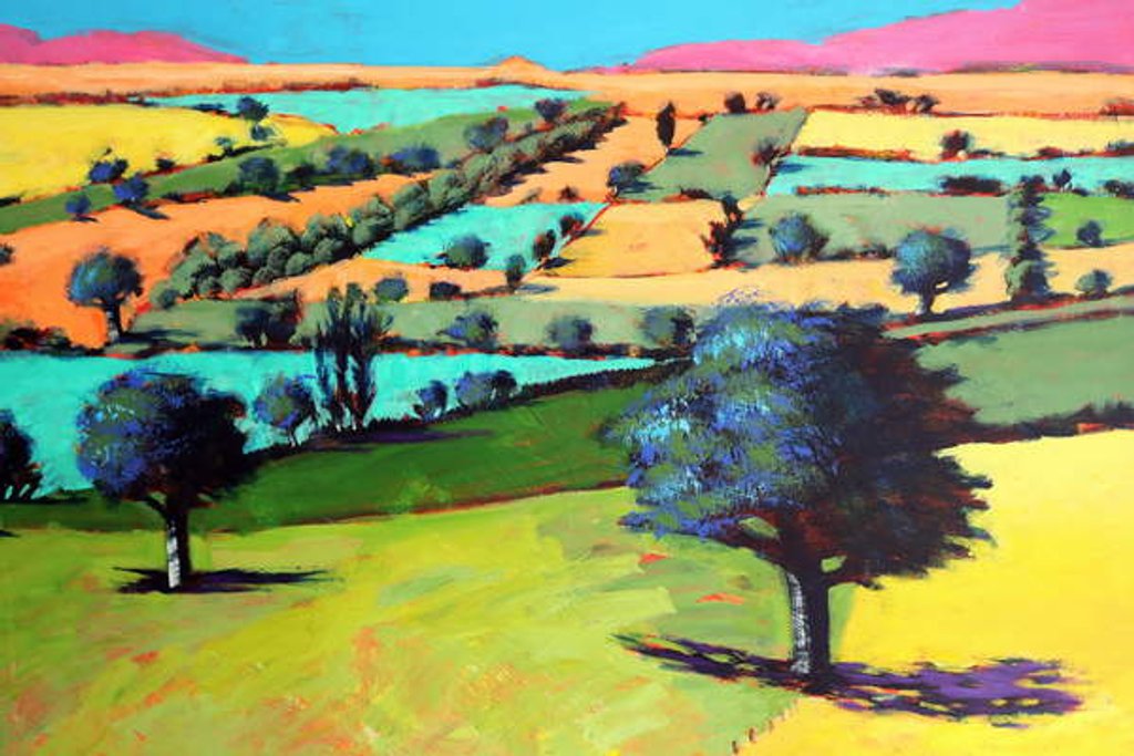 Detail of Coombe close up 4, 2019 by Paul Powis