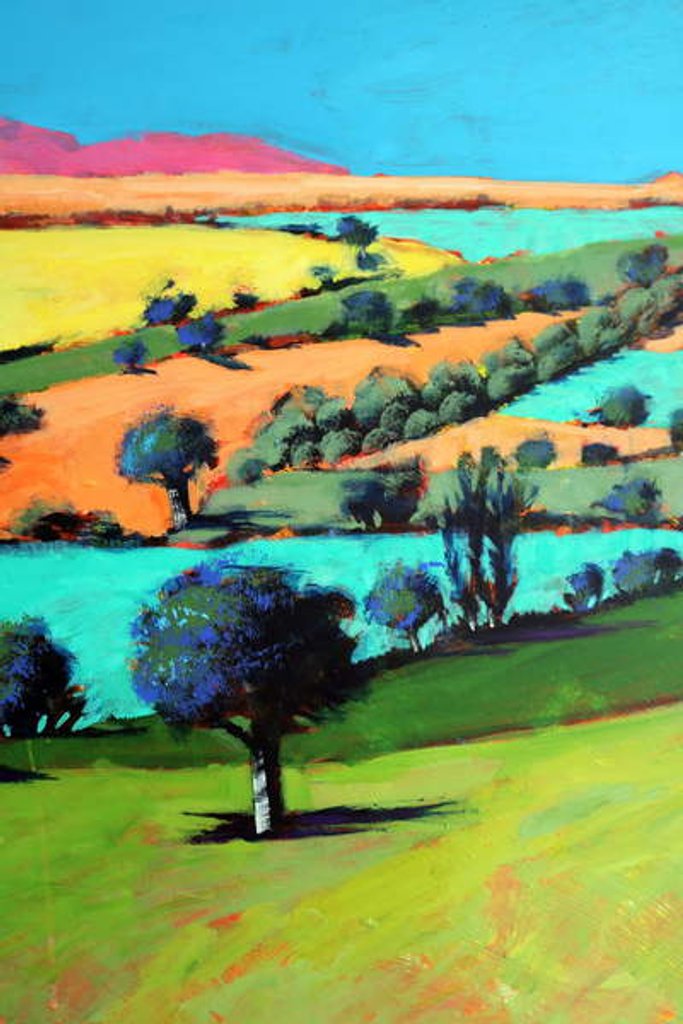 Detail of Coombe close up 3, 2019 by Paul Powis