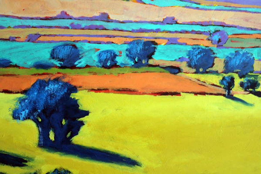 Detail of Cotswold Way close up 9, 2019 by Paul Powis