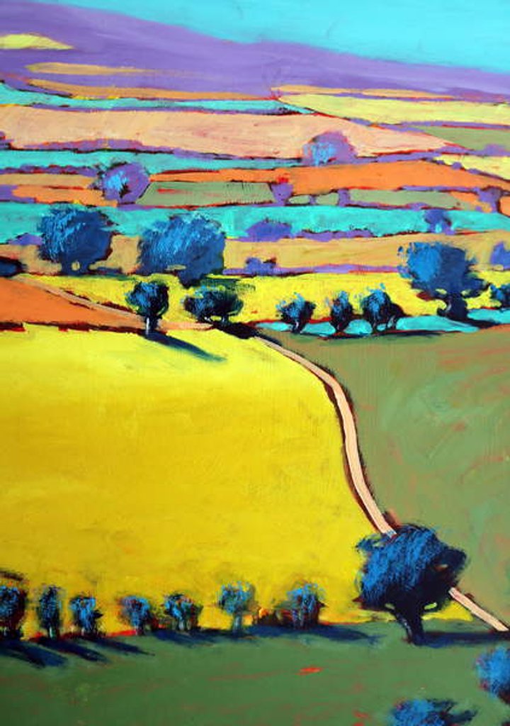 Detail of Cotswold Way close up 7, 2019 by Paul Powis