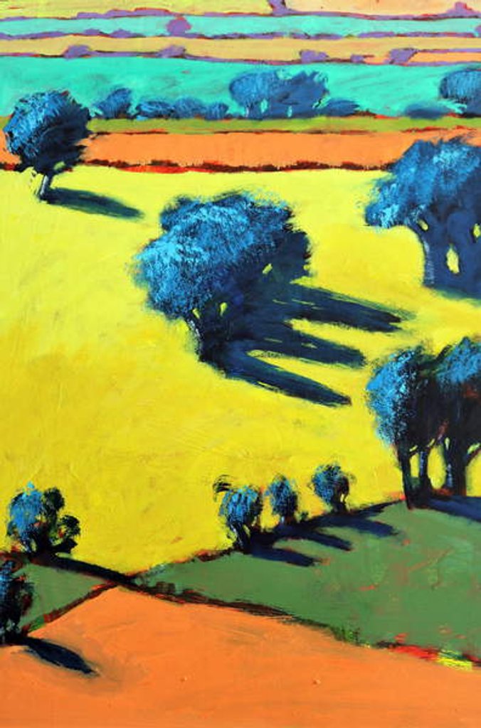 Detail of Cotswold Way close up 4, 2019 by Paul Powis