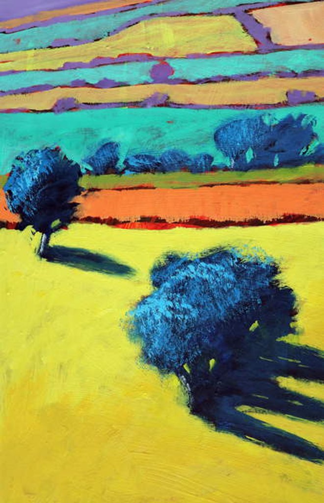 Detail of Cotswold Way close up 1, 2019 by Paul Powis