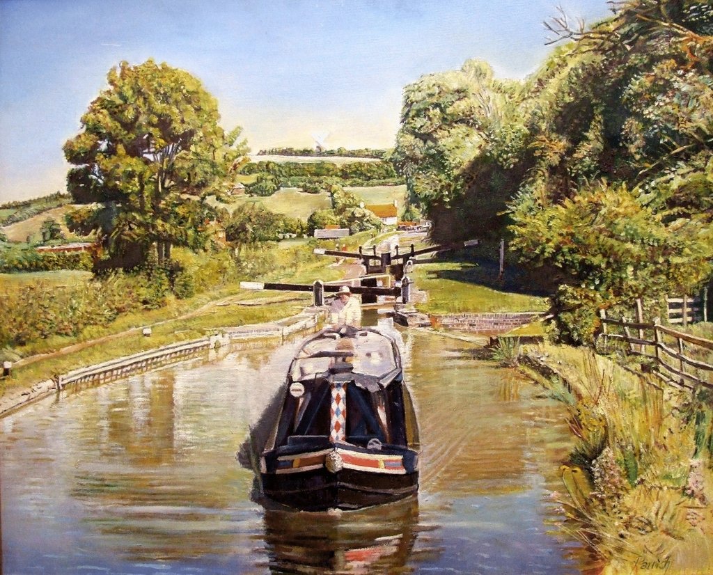 Detail of Napton Top Lock, 2008 by Kevin Parrish