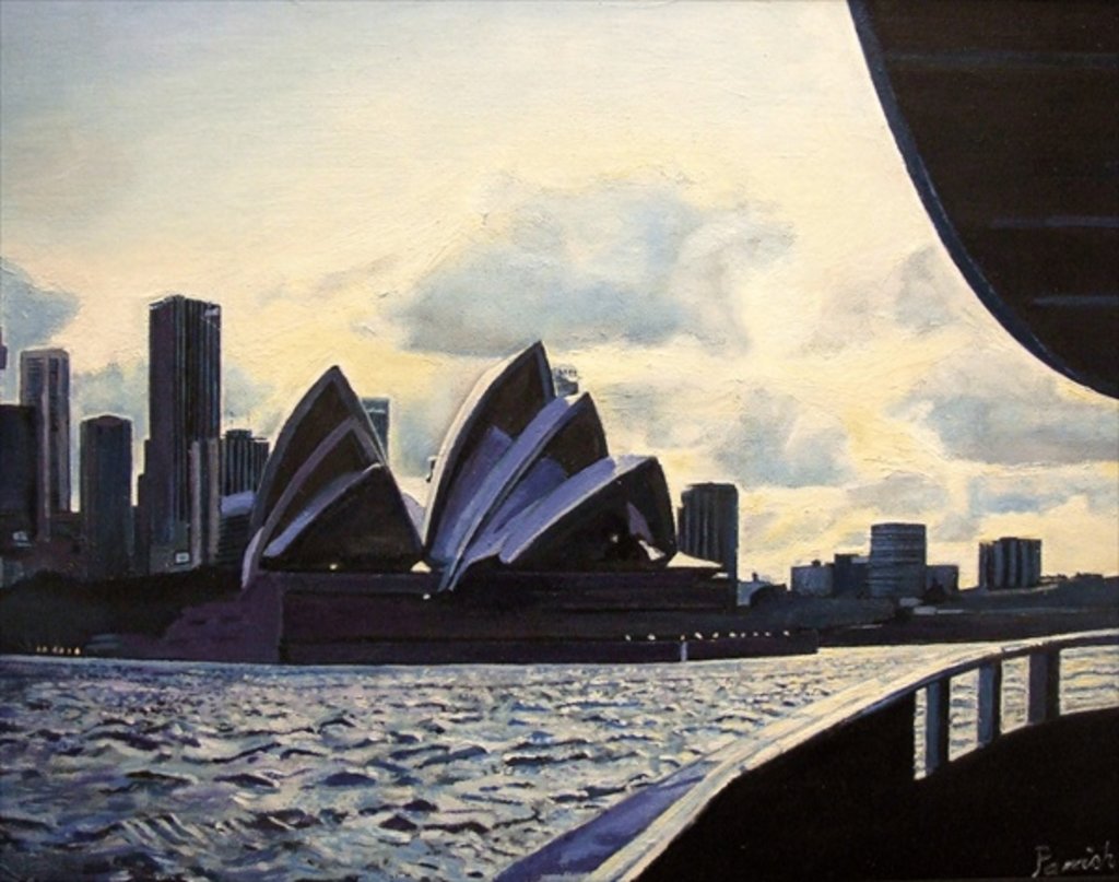 Detail of View from the Ferry, 2008 by Kevin Parrish