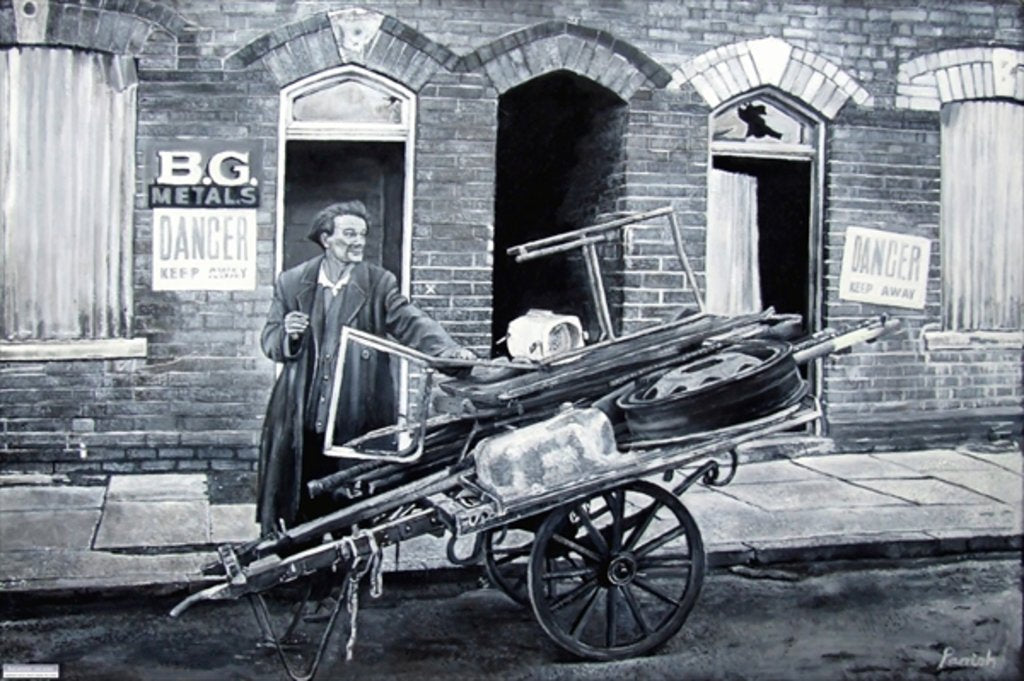 Detail of Any Old Iron, 2007 by Kevin Parrish