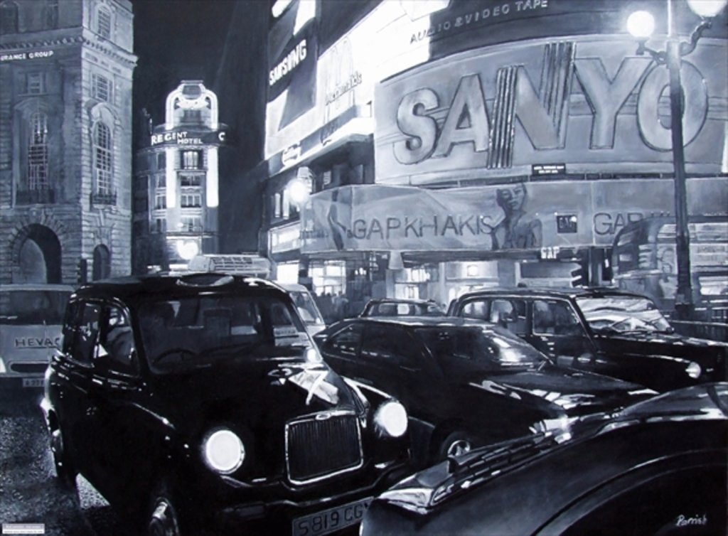 Detail of Brights Lights, 2008 by Kevin Parrish