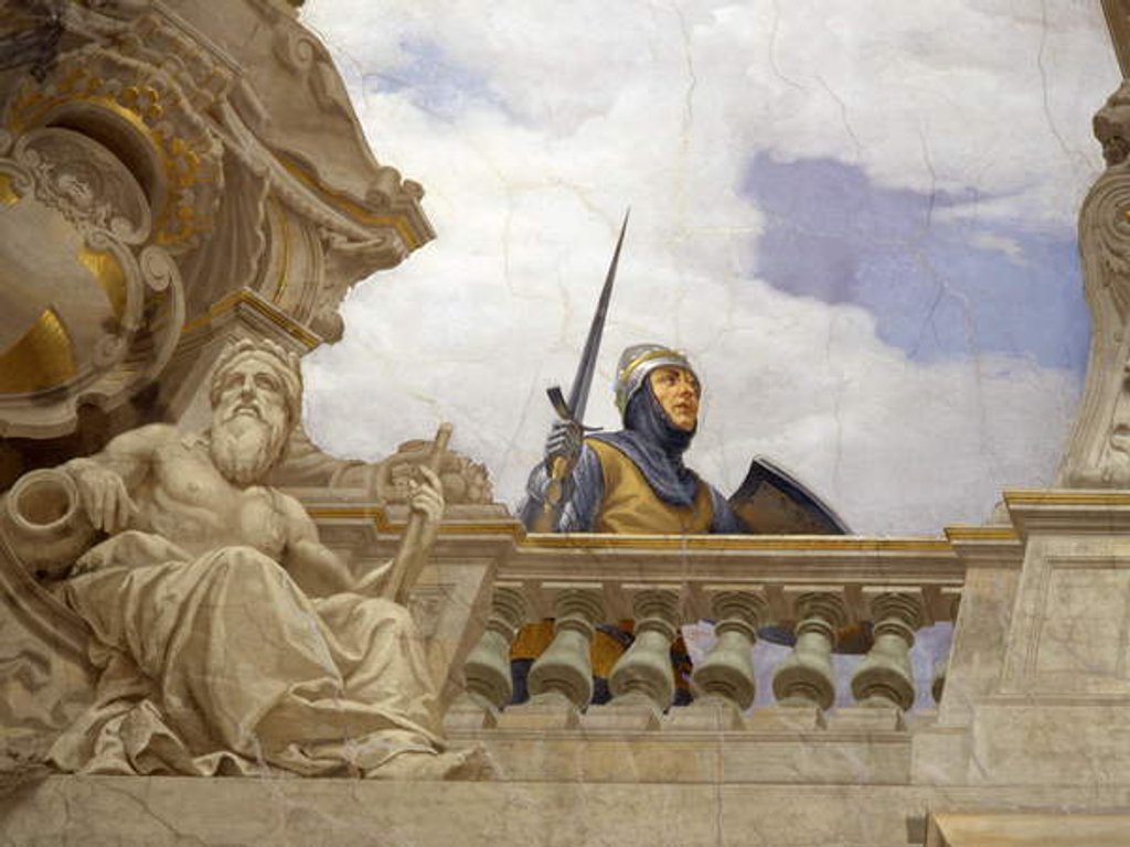 Detail of Umberto Biancamano, detail by Cesare Mariani