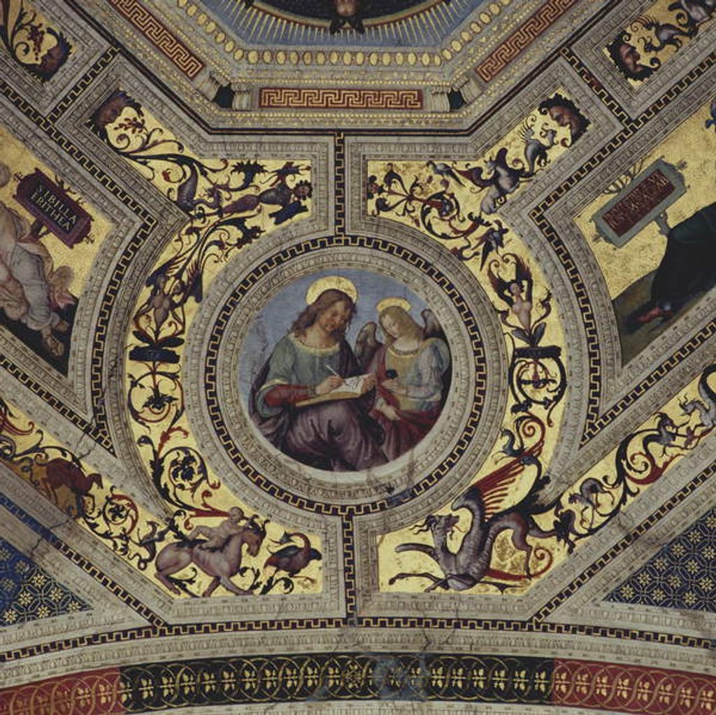 Detail of Vault of the Presbytery, Santa Maria del Popolo, Rome, c.1484-92 by Bernardino di Betto Pinturicchio