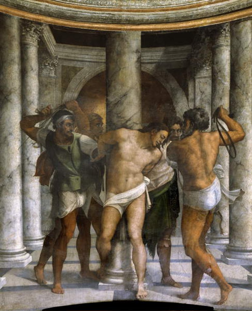Detail of Flagellation, 1516-24 by Sebastiano del (c.1485-1547) Piombo