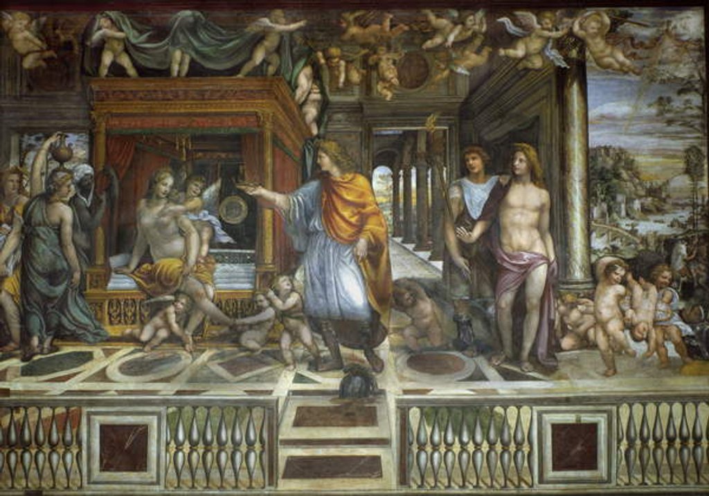 Detail of The Marriage of Alexander and Roxana, c.1517 by Giovanni Antonio Bazzi Sodoma