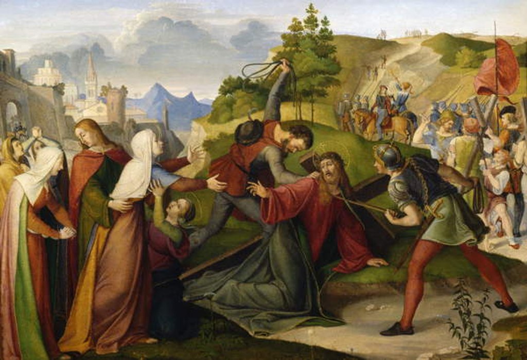 Detail of The Way of the Cross, 1817 by Wilhelm Schadow
