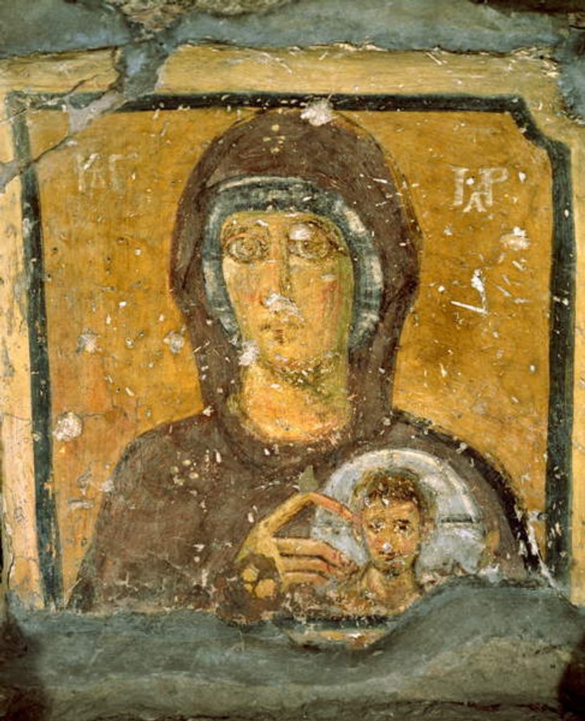 Detail of Madonna and Child by School Italian