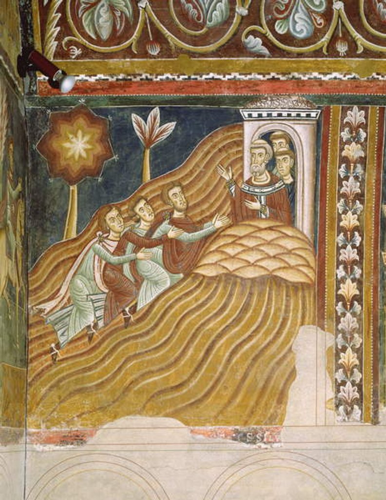 Detail of Pope Sylvester on Monte Soratte by School Italian