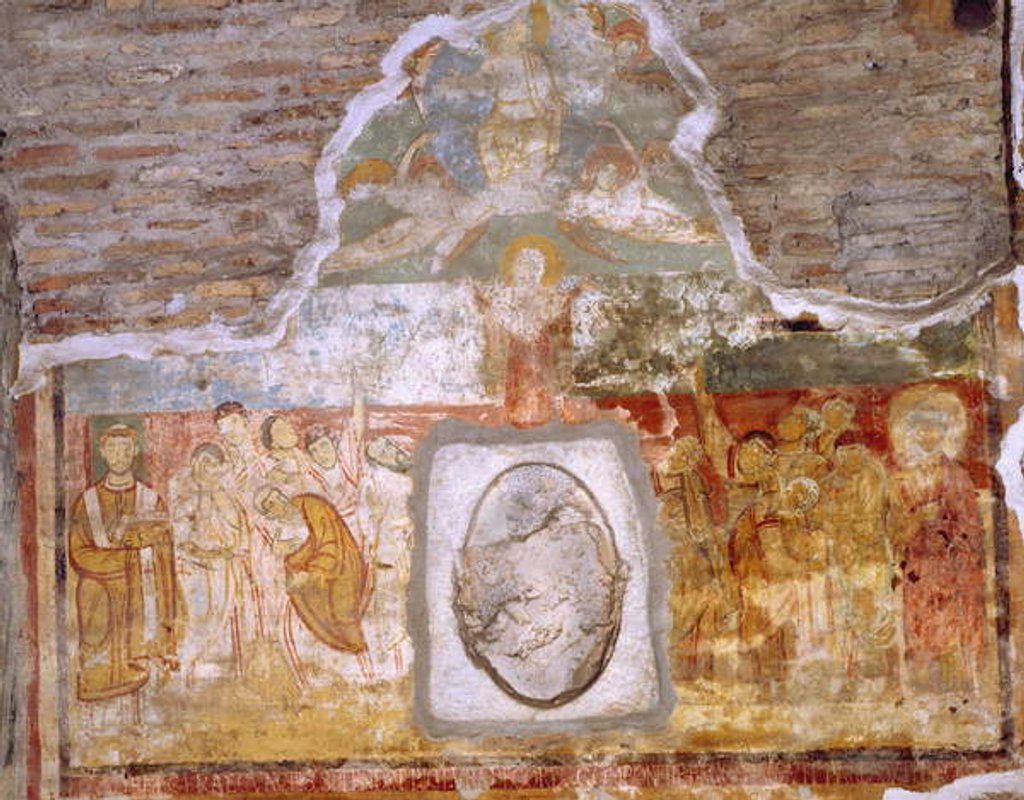 Detail of The Ascension by School Italian