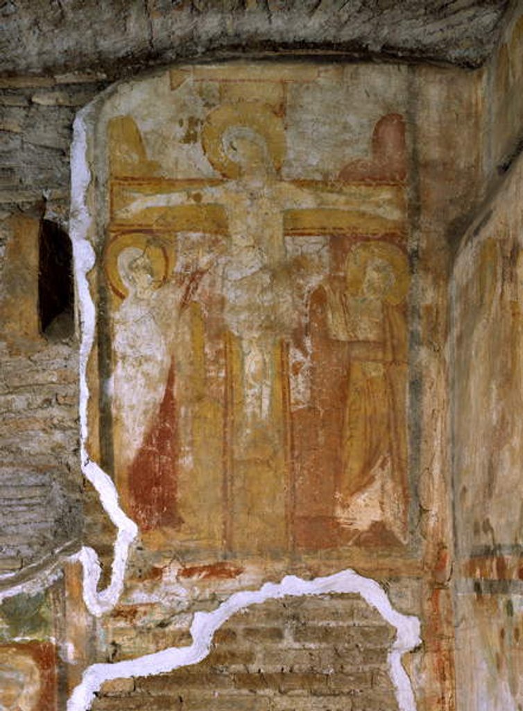 Detail of Crucifixion by School Italian