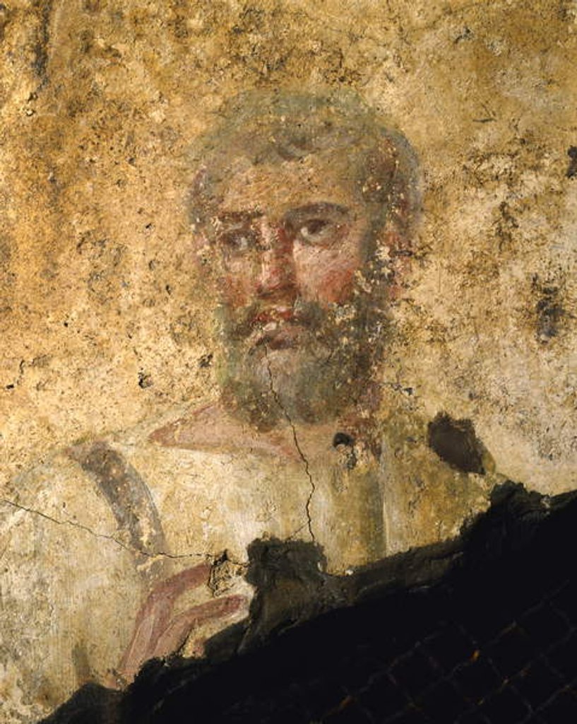 Detail of Detail of a Man in a Tunic by Roman