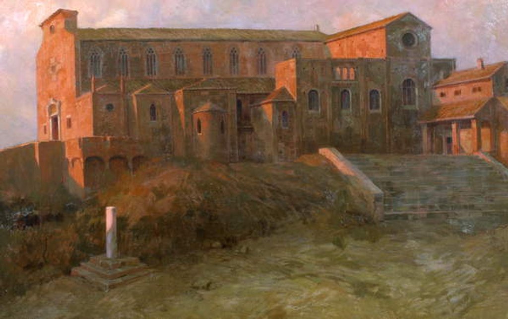 Detail of Chiesa dell'Aracoeli by School Italian