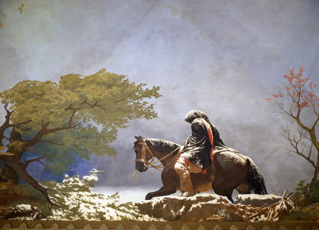 Detail of Winter, late 19th century by Giuseppe Sciuti