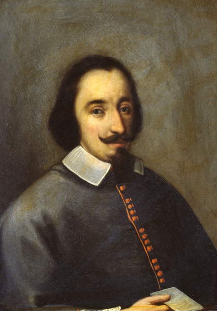 Detail of Portrait of Alexander VII aged 41 years by Italian School