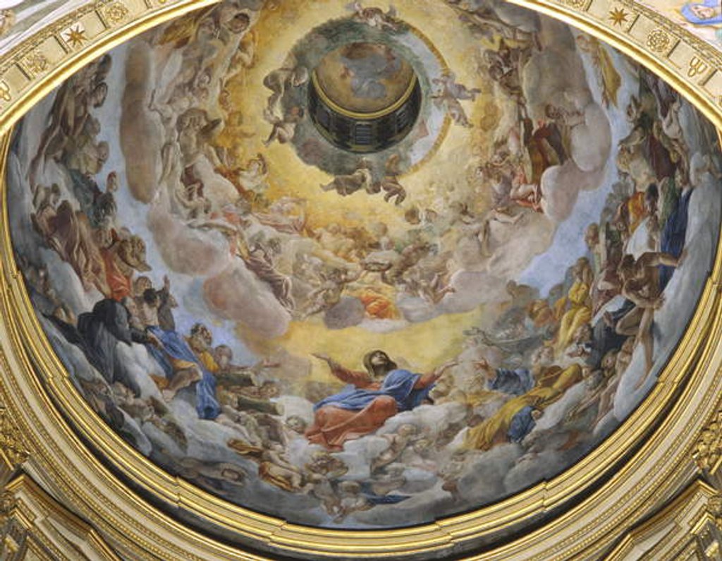 Detail of Glory of Paradise, 1627 by Giovanni Lanfranco