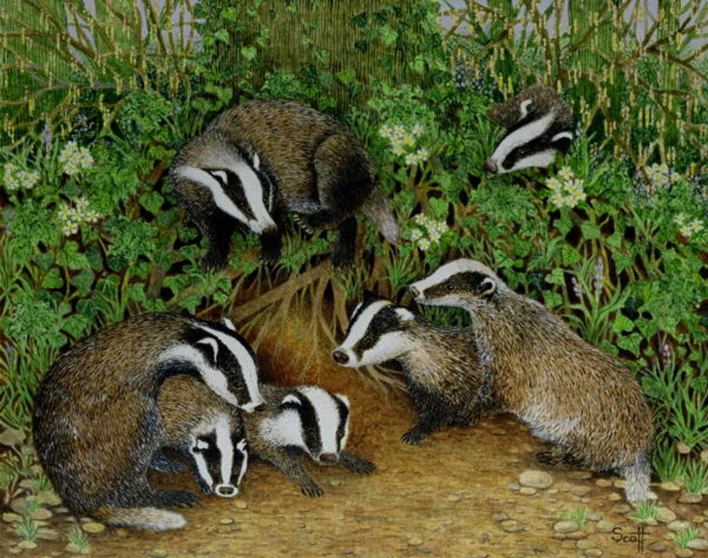 Detail of Setting Out by Pat Scott