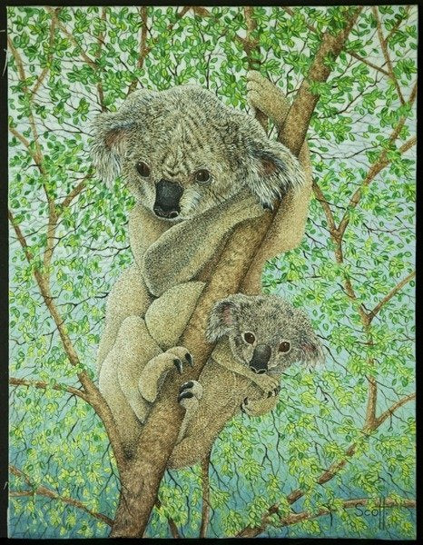 Detail of Top of the tree by Pat Scott