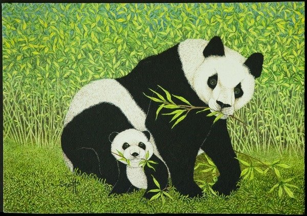 Detail of The good times by Pat Scott