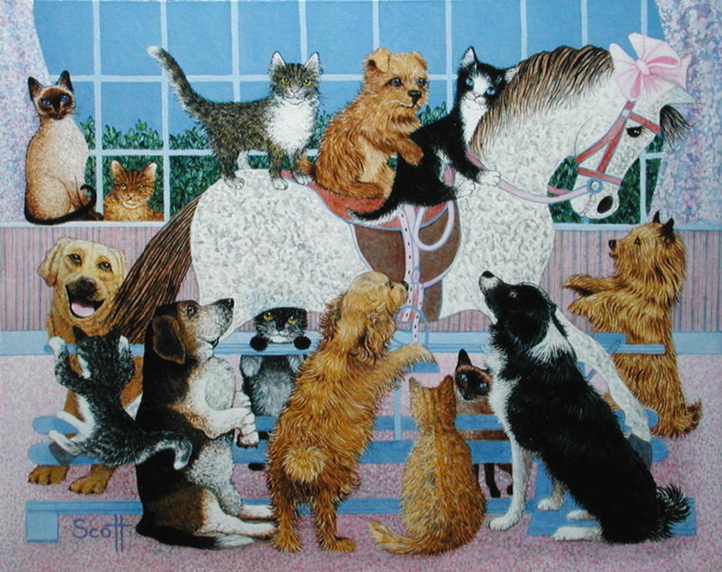 Detail of Along for the Ride by Pat Scott