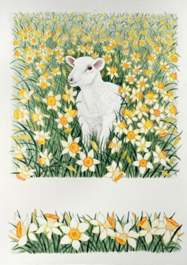 Detail of A Spring in the Step by Pat Scott