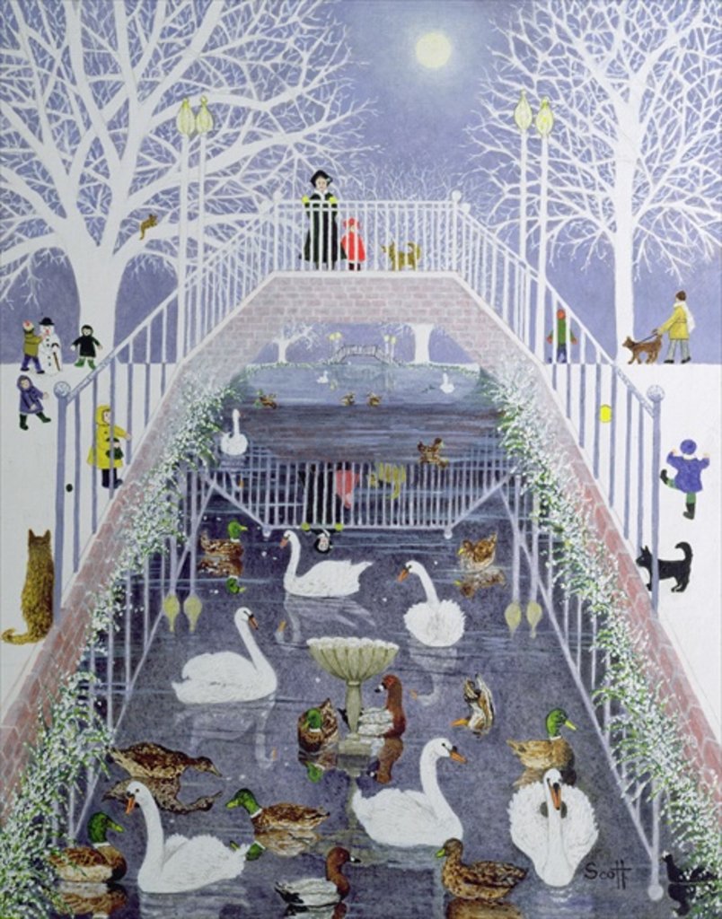 Detail of A Walk in the Park by Pat Scott