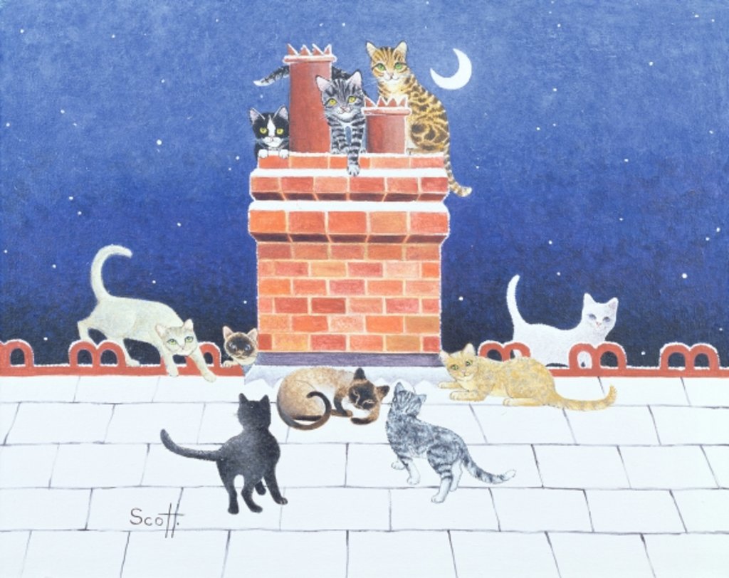 Detail of Midnight Madness by Pat Scott