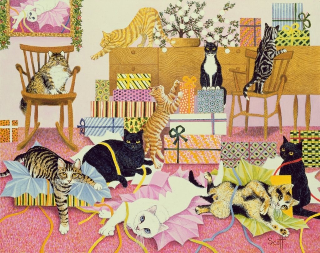 Detail of Boxing Day by Pat Scott