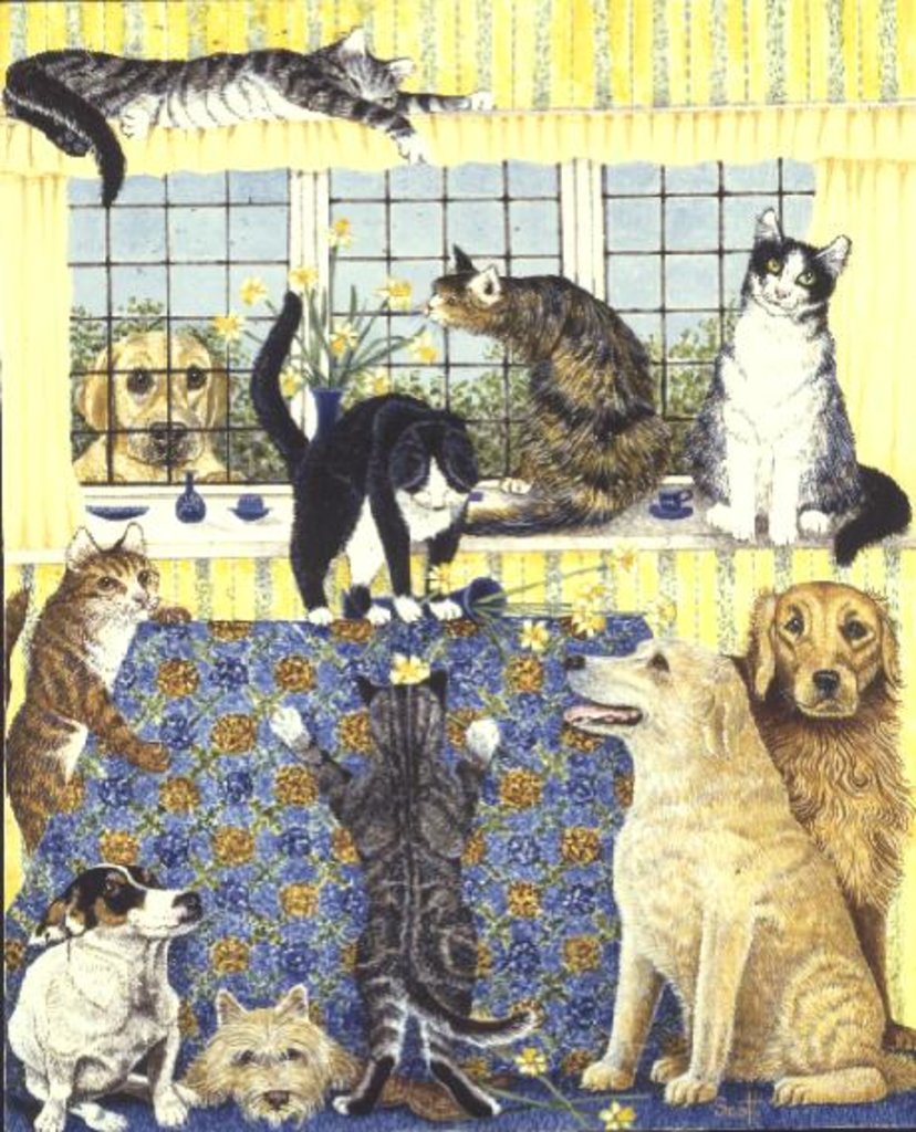 Detail of Spring Fever by Pat Scott