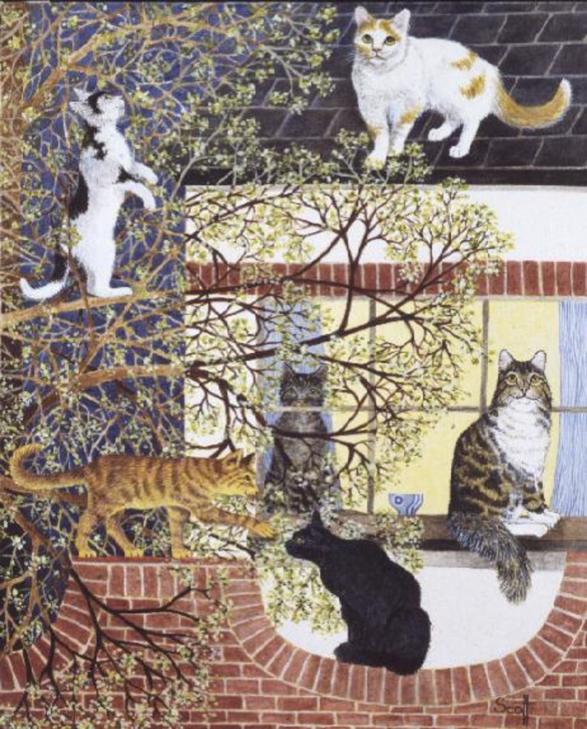 Detail of In the Limelight by Pat Scott