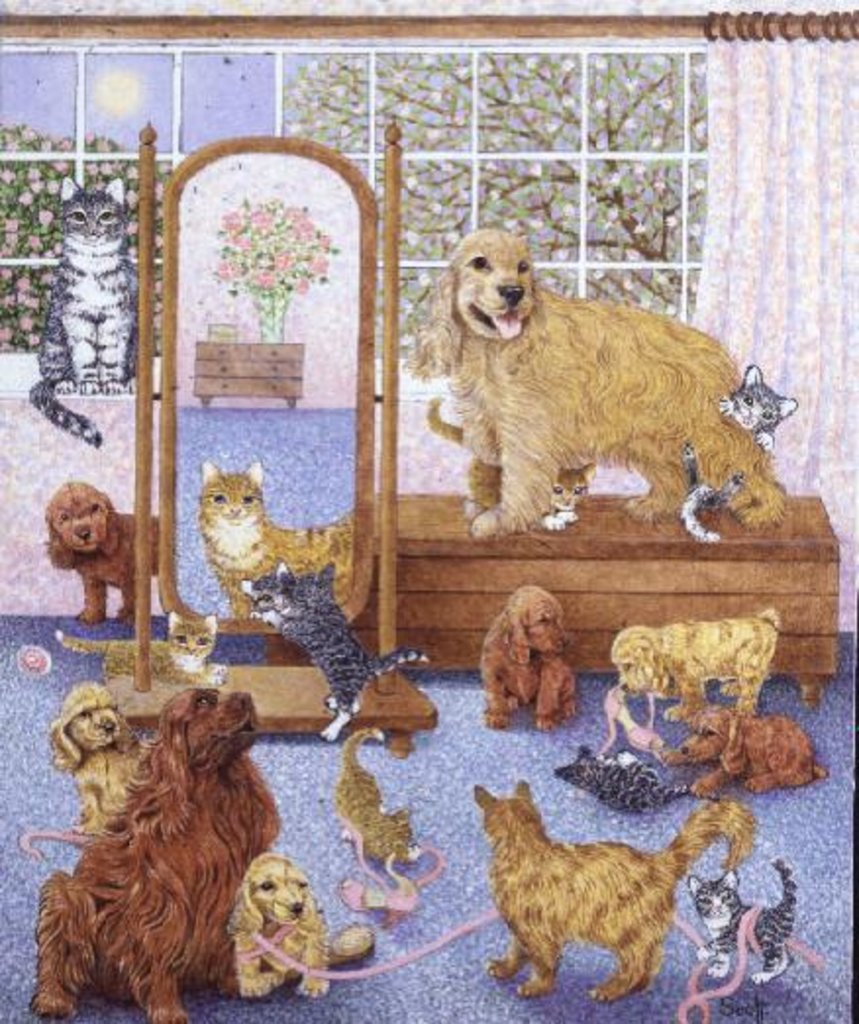 Detail of Love knows no bounds by Pat Scott
