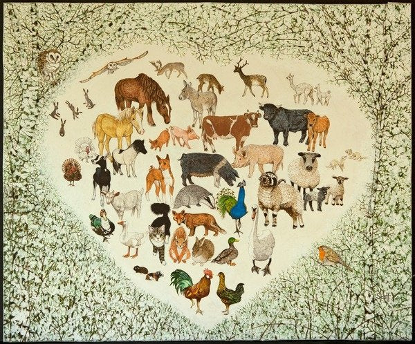 Detail of At the Heart of It All, 2013 by Pat Scott