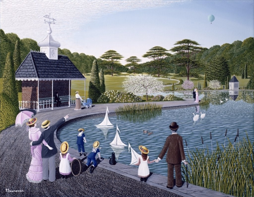 Detail of A Family Outing by Peter Szumowski